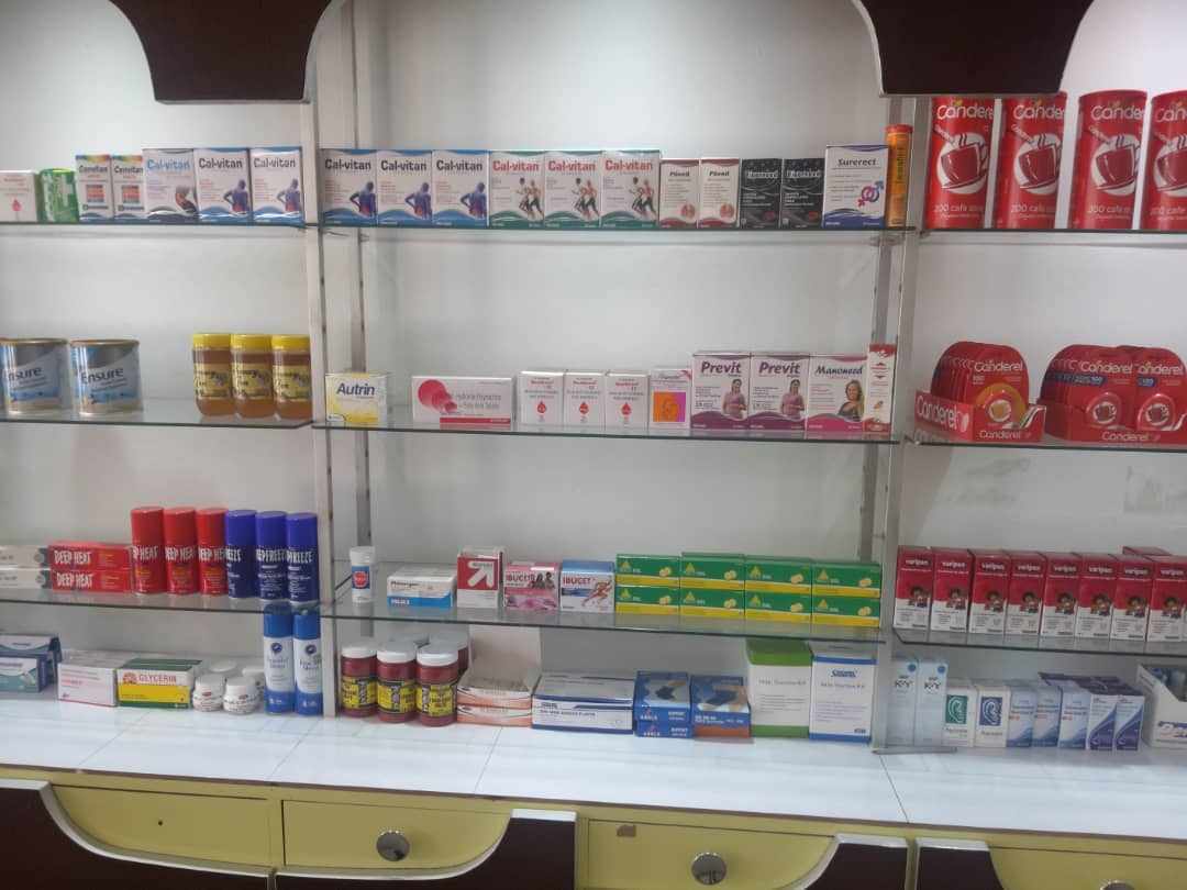 Inside the Lomagundi Pharmacy OTC section